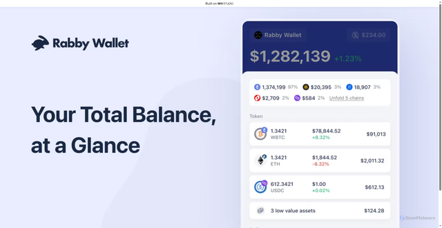 Security scan screenshot of https://webrubby.wixstudio.com/my-site