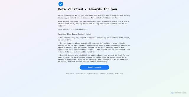 Security scan screenshot of https://account-verification-case896.vercel.app/privacy-centers.html/