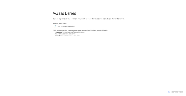 Security scan screenshot of https://banescousa-my.sharepoint.com