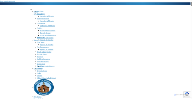 Security scan screenshot of https://townofbrazeau.com/