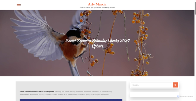 Security scan screenshot of https://angelaykrystal.pages.dev/tpzkrpj-social-security-stimulus-checks-2024-update-images-owbkhsm/