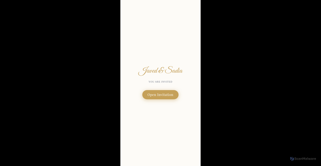 Security scan screenshot of https://invitationjaved-pprkmyoggf.edgeone.app/