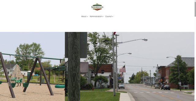 Security scan screenshot of https://sherwoodohio.gov/