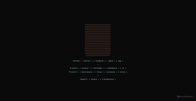 Security scan screenshot of https://ducks.party