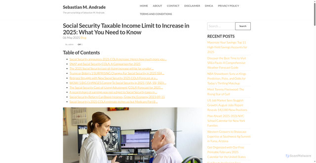 Security scan screenshot of https://sebastianmandrade.pages.dev/bbttrzkl-social-security-taxable-income-limit-to-increase-in-2025-what-you-need-to-know-wslybahy/