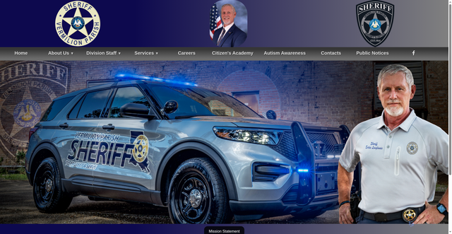Security scan screenshot of https://vermilionsheriff.gov/