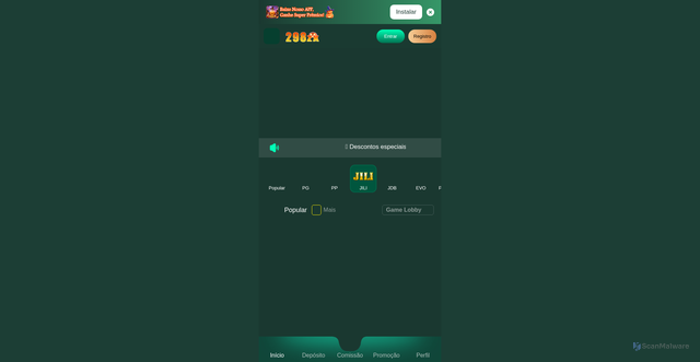Security scan screenshot of http://m548.vip/