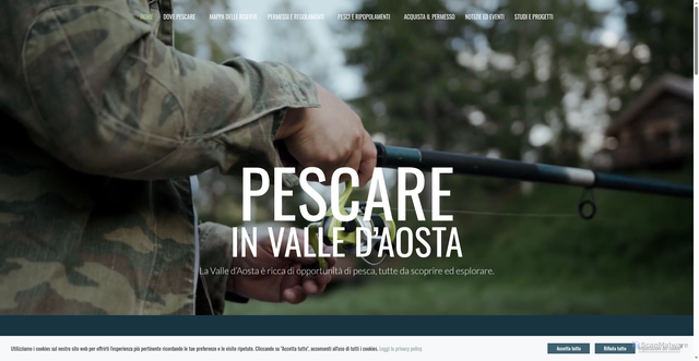 Security scan screenshot of https://www.pescavda.it/