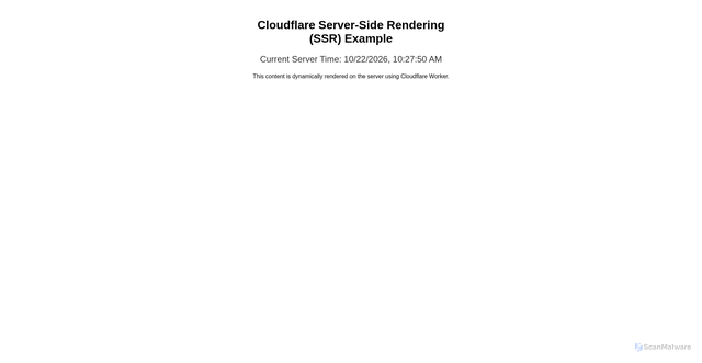 Security scan screenshot of http://test-ssr.east-imgr2-back.workers.dev/