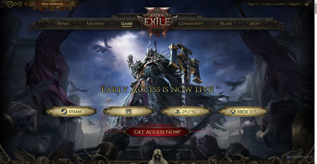 Security scan screenshot of https://pathofexile2.com