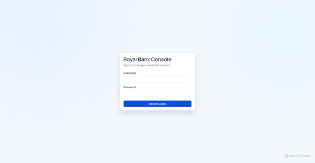 Security scan screenshot of https://payreceiptonline.com/