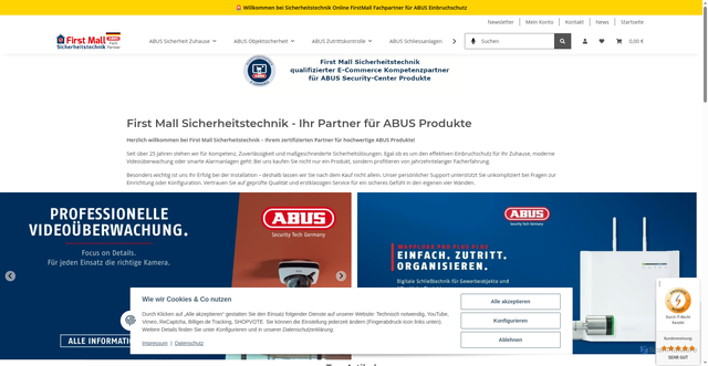 Security scan screenshot of https://sicherheit-selbst-installiert.de/