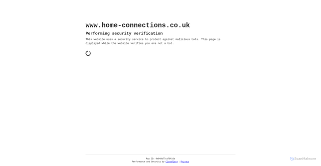 Security scan screenshot of https://homeconnections.org.uk