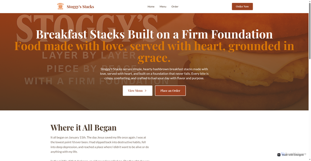 Security scan screenshot of http://stoggys.com/