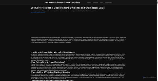 Security scan screenshot of https://jagatnovasphere-dpa4iss0cpip.edgeone.app/bp-investor-relations-dividend.html
