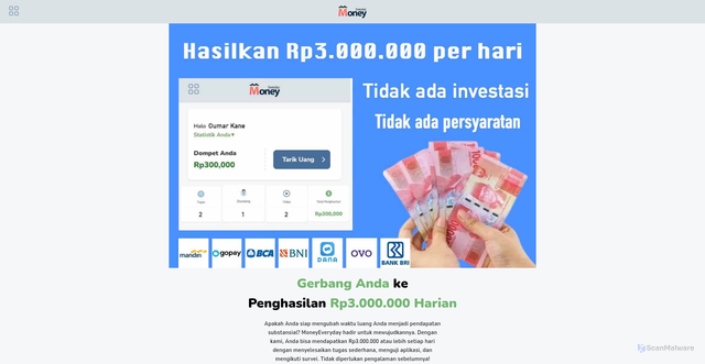 Security scan screenshot of http://medallid.pages.dev/