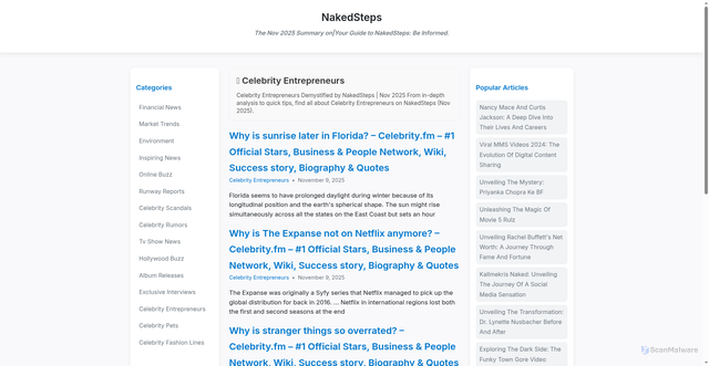 Security scan screenshot of https://moviezone-os57jj.pages.dev/category/celebrity-entrepreneurs/