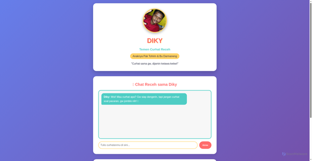 Security scan screenshot of https://dikytukangcurhatonline-3fo9jhqb1d.edgeone.app/