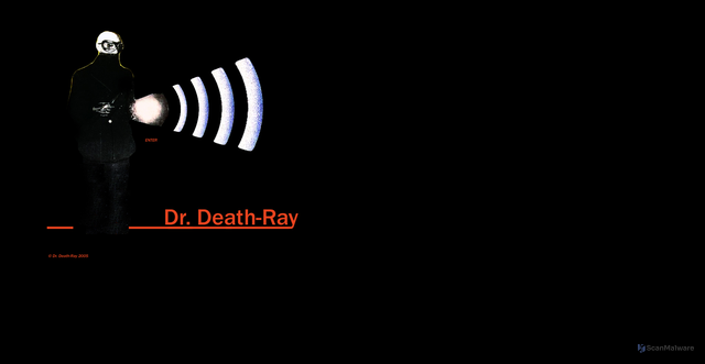 Security scan screenshot of https://drdeathray.se