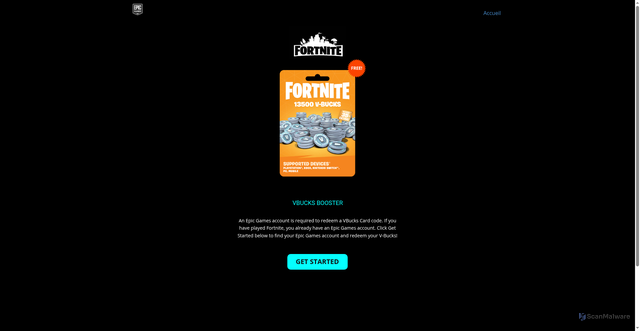 Security scan screenshot of https://larstore11.web.app/