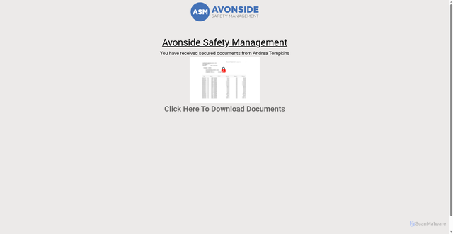 Security scan screenshot of https://avonside-sm.ac-page.com/avonside-safety-management?test=true