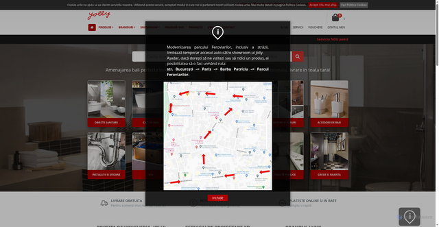Security scan screenshot of https://www.demo.jollycluj.ro