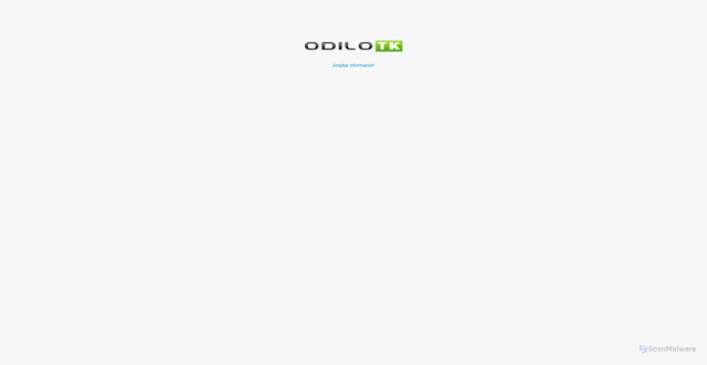 Security scan screenshot of https://themes.odilo.io