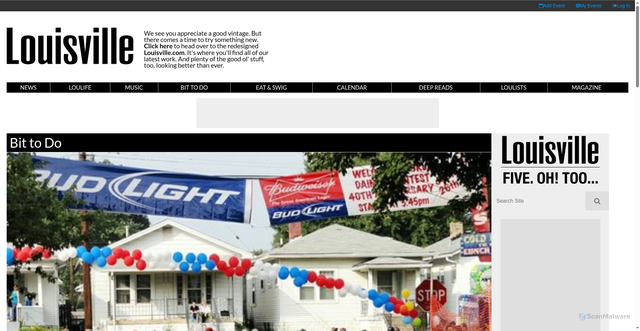 Security scan screenshot of https://archive.louisville.com/content/dainty-contest-germantown-tradition-continues-today