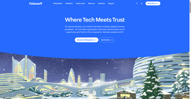 Security scan screenshot of https://fabasoft.com