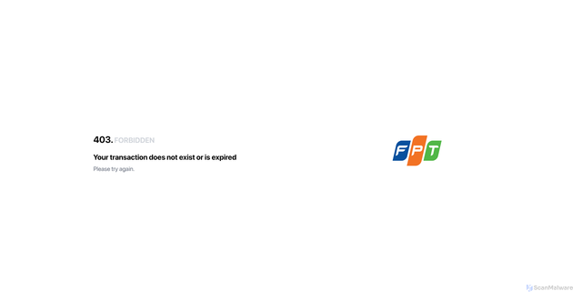 Security scan screenshot of https://fis-sic.fpt.com