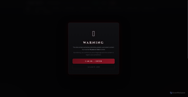 Security scan screenshot of https://gore.best/login?next=/donate