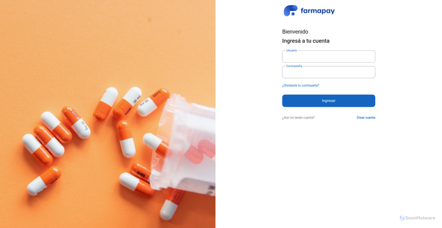 Security scan screenshot of farmapay-replica.vercel.app