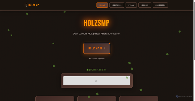 Security scan screenshot of https://holzsmp-pr9bcl72jj.edgeone.app/
