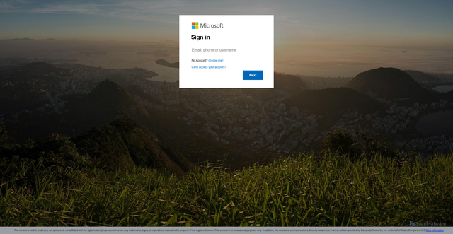 Security scan screenshot of https://watco.microsoft-notifcation.com/wa4d1737192/78b65c00e4993df97452c88c/index.php?id=60f29657ebf9c47f483976bd43ae6916