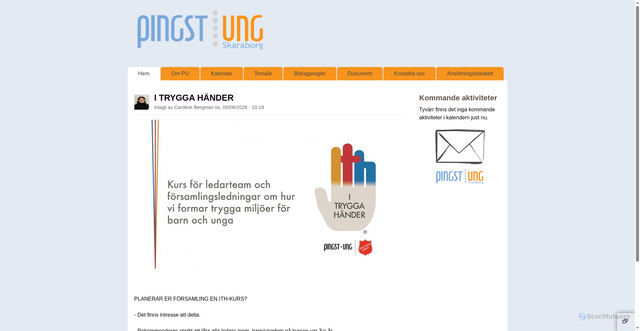 Security scan screenshot of https://puskaraborg.se