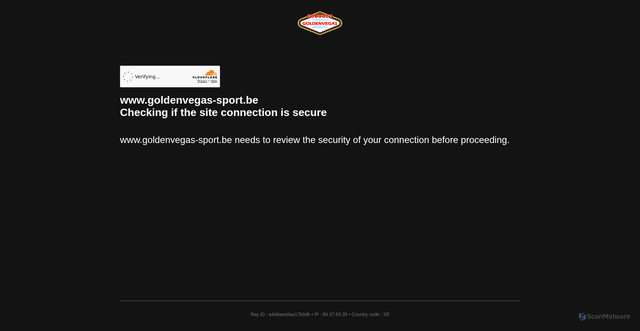 Security scan screenshot of https://www.goldenvegas-sport.be/en/blog/article/belgium-turkey-nations-league