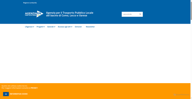 Security scan screenshot of https://www.tplcomoleccovarese.it/hh/index.php