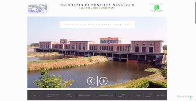 Security scan screenshot of https://www.navarolo.it/