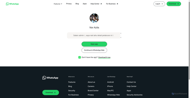 Security scan screenshot of https://admin-harveston-dp0xrnnqnm7v.edgeone.dev/