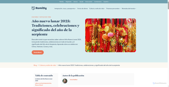 Security scan screenshot of https://www.remitly.com/blog/es/cultura-y-estilo-de-vida/ano-nuevo-lunar/