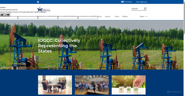 Security scan screenshot of https://oklahoma.gov/iogcc.html