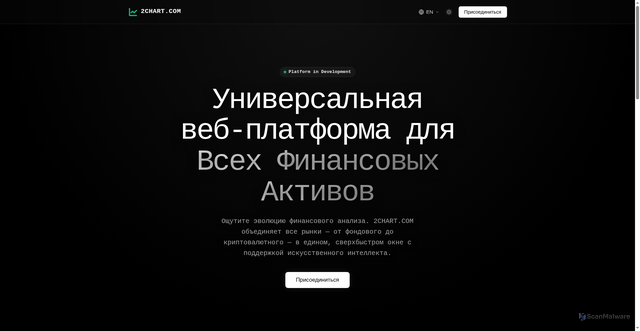 Security scan screenshot of https://2chart-com.pages.dev/ru/