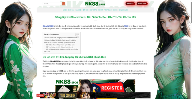 Security scan screenshot of https://nk888o.com/dang-ky-nk88/