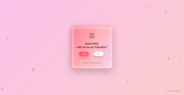 Security scan screenshot of https://ilovemybabyamna-1prk6p8x4p.edgeone.app/