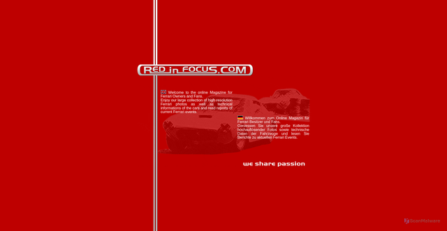 Security scan screenshot of https://redinfocus.com