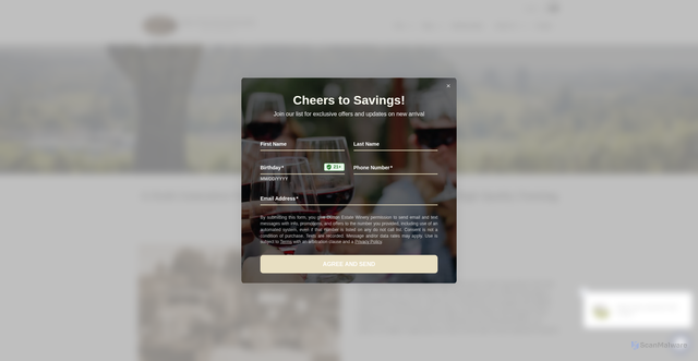Security scan screenshot of https://www.duttonestate.com/about-us/dutton-ranch/