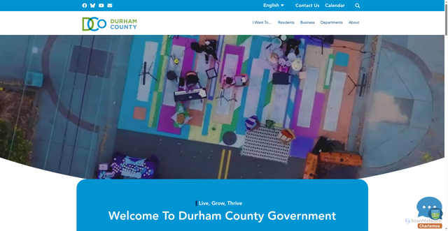 Security scan screenshot of https://dconc.gov/