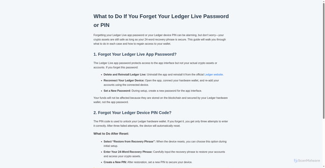 Security scan screenshot of http://ledger-lpog-in.pages.dev/