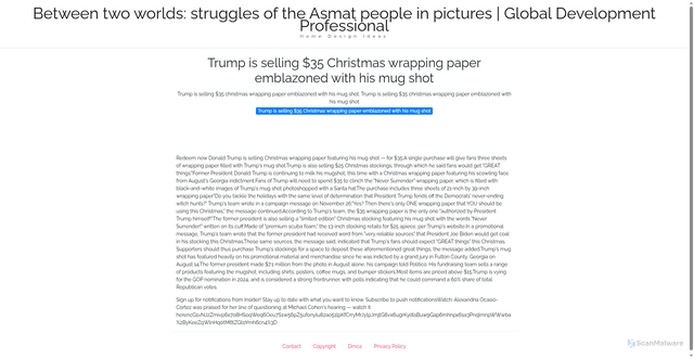 Security scan screenshot of https://goldjavahugo-pjpb4bdkq4.edgeone.app/22179-trump-is-selling-35-christmas-wrapping-paper-emblazoned-with-his-mug-shot.html