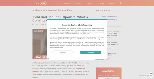 Security scan screenshot of https://www.buddytv.com/bold-and-beautiful-spoilers-whats-coming-next-week-oct-13-17/